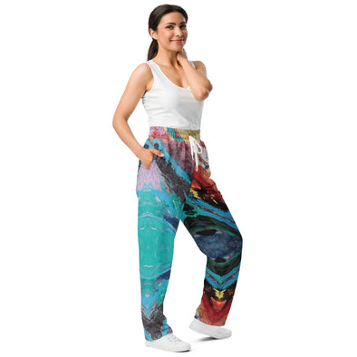 WIDE leg sweats are here to stay
