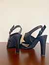 Franco Sarto “Trish” pumps- Mary Jane slingbacks - almond toe- 3 inch heel - Braden Fine Art