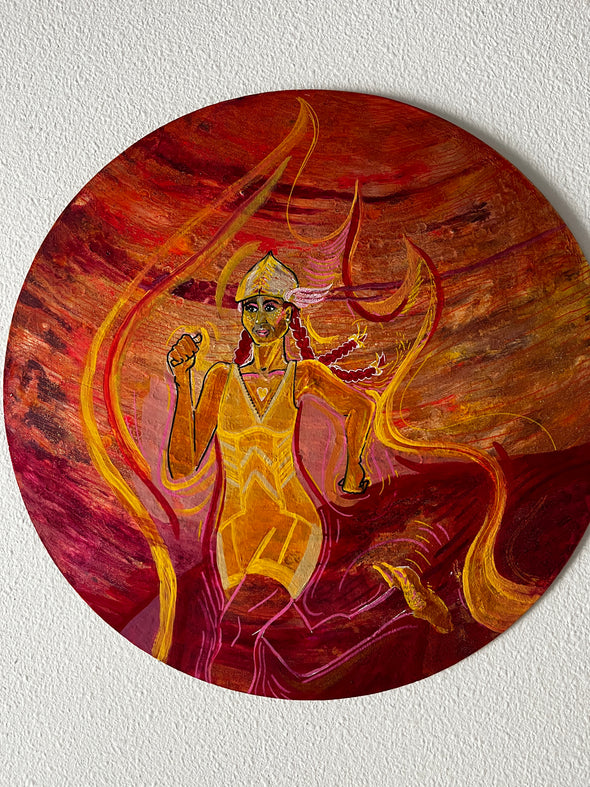 The Goddess Mercury, planet painting