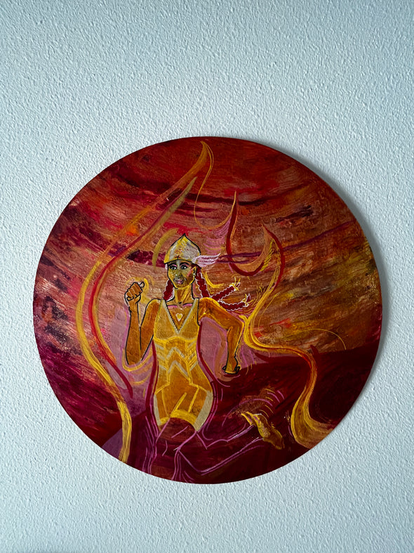 The Goddess Mercury, planet painting