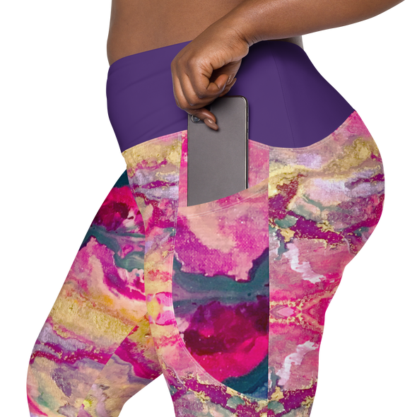 Crossover leggings, Sunrise