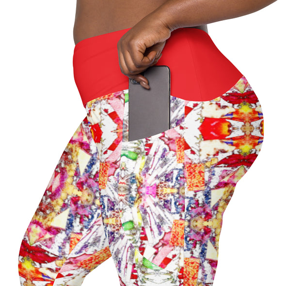 Crossover leggings, Herban Paradise