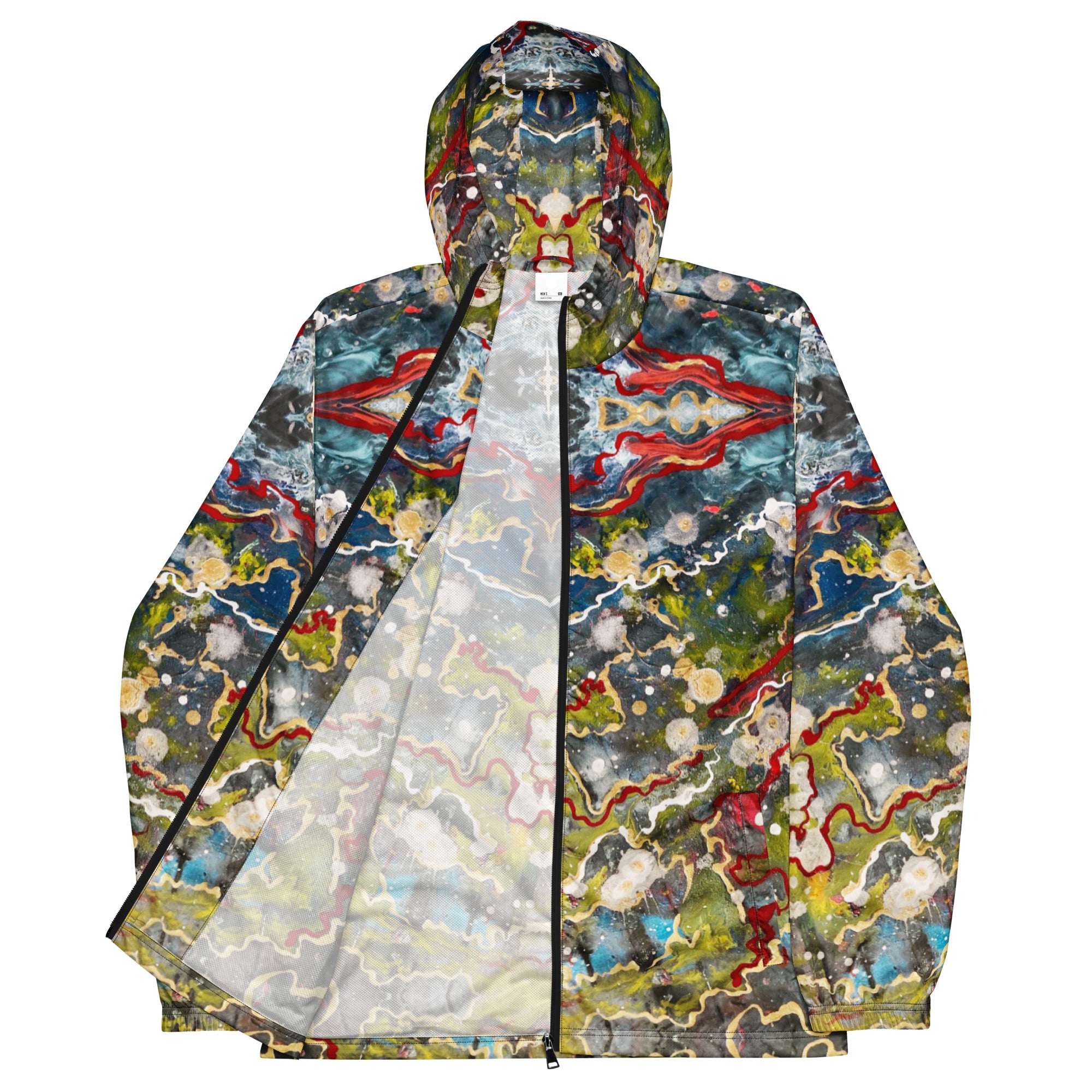 Men s track jacket Galaxy The Pastel Abstract